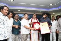 Chiranjeevi presents Allu Ramalingaiah Award to Dasari